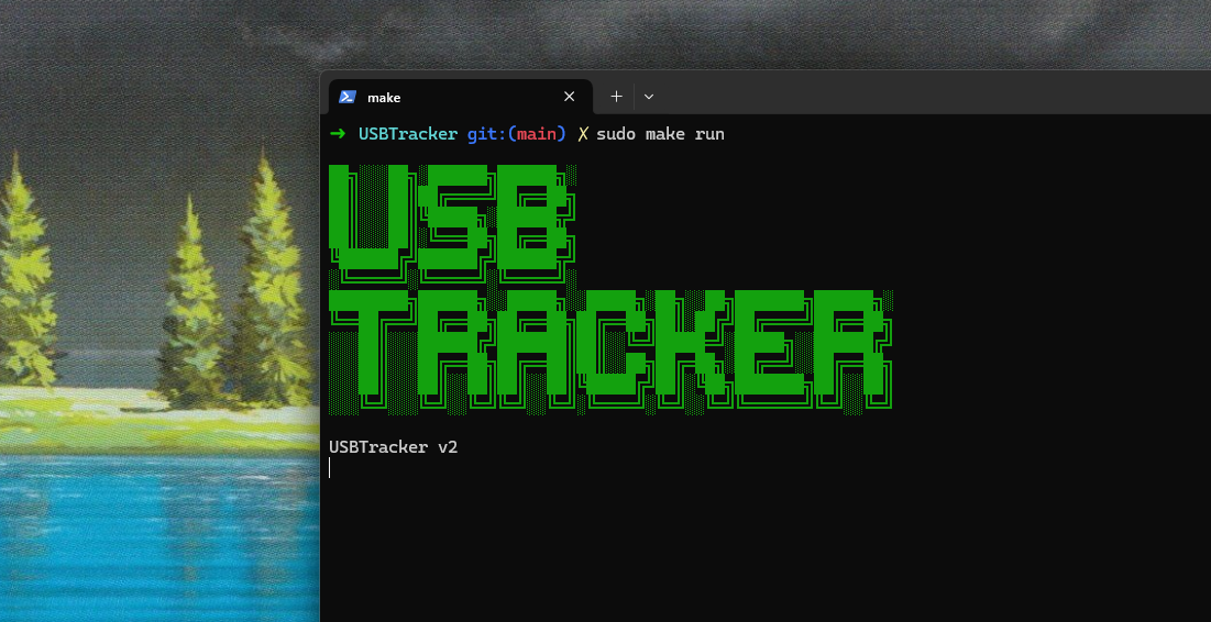 USBTracker Project